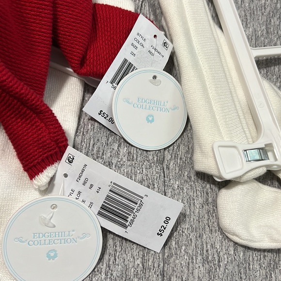 Edgehill Collection Sweater Knit Long Sleeve & Stocking Set. - Picture 10 of 10